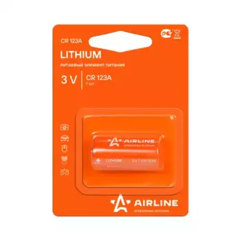 батарейка! CR123A 3V литиевая 1шт.\