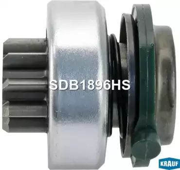 Бендикс стартера !9z CR D25.2 L46 10шл. \NISSAN Kubistar 1.2 08.2003-, RENAULT Clio 1.1 03 SDB1896HS KRAUF