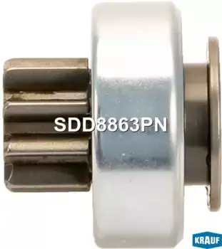 бендикс стартера!\ Opel Astra, Daewoo Nubira 97> SDD8863PN KRAUF