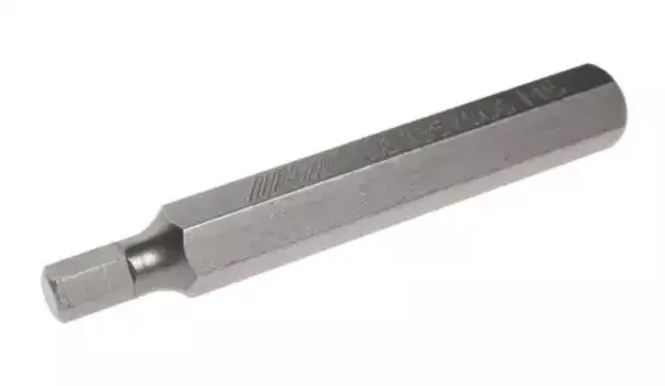 бита! 10мм 6-гранная удлиненная H6х75мм S2\ JTC-1357506 JTC