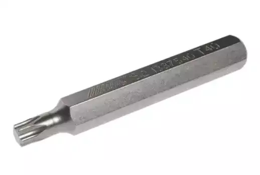 бита! 10мм TORX удлиненная T40х75мм S2\ JTC-1337540 JTC
