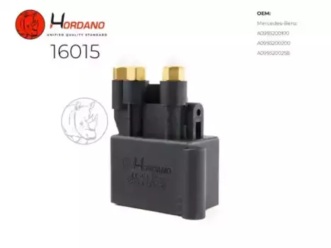 Блок клапанов пневмоподвески\ Mercedes-Benz GLC-class coupe C253 (2016-2022) 16015 HORDANO