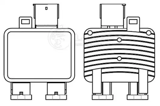блок вентилятора охлаждения!\ Chery Tiggo PRO 21> LFR 3018 LUZAR