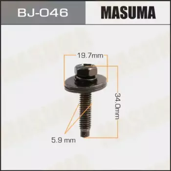 болт! 5.9x34мм, набор 6шт\ Toyota BJ-046 MASUMA
