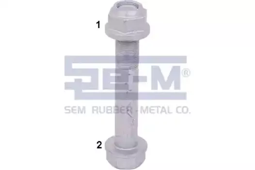 болт амортизатора в сборе !с гайкой M20x1.5x120 \SAF 16155 SE-M
