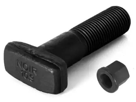 Болт для поперечносоставного трехсекторного обода с гайкой M20X2X100