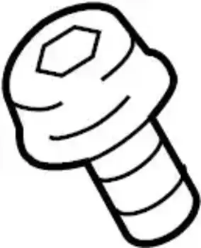 болт гидротрансформатора! M10x17x1\ VW Passat 00-05 N 90691601 VAG