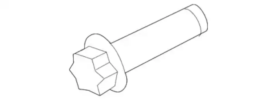 болт карданного вала!\ Land Rover Discovery/Range Rover/Range Rover Sport 10> TYP500180