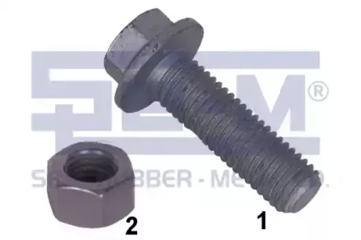 болт !карданного вала с гайкой M14x47 \VOLVO FH/FM 16447 SE-M