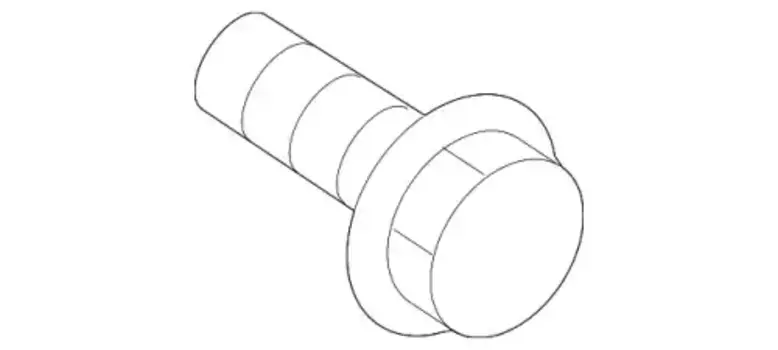 болт крепления ступицы M14!\ MB 910105014010