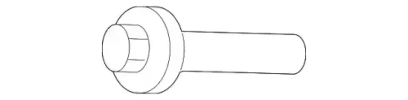 БОЛТ КРЕПЛЕНИЯ ДИФФ. ЗАДНИЙ LF LR001188 LAND ROVER