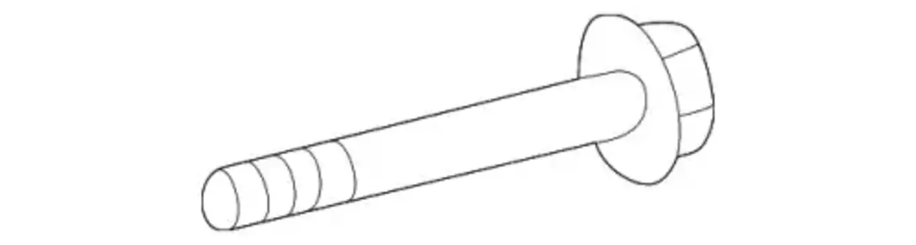 болт ! кронштейн рамы M14x1.5x110\ MB 910 105 01 40 20