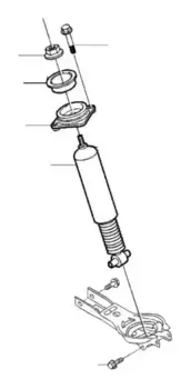 БОЛТ М12Х90 985062 VOLVO