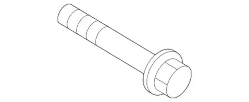 болт !M14x1.5x90 амортизатора\ MB Atego 910105 014016
