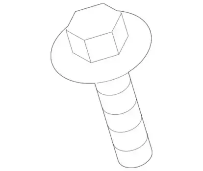 БОЛТ М16 981313N000 HYUNDAI