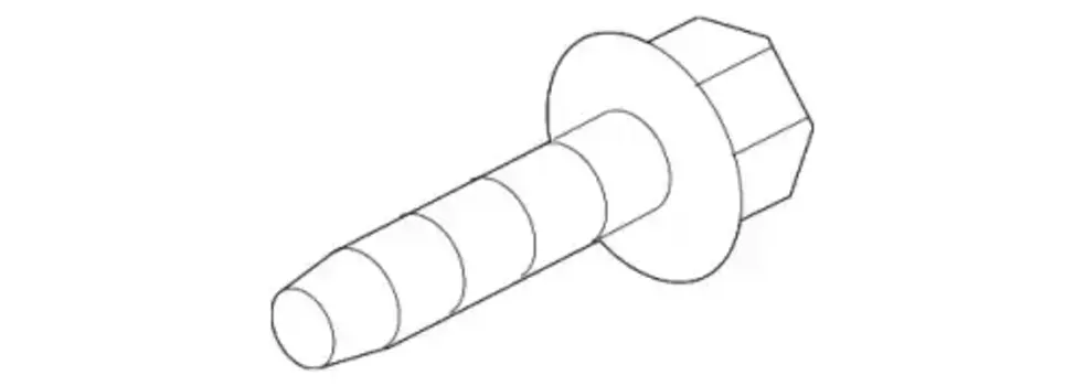 болт! М6х22\ VW Tiguan 07-11/Passat B7 11-15/Touareg 10-18 WHT005451 VAG