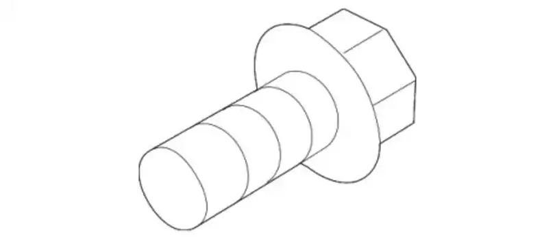 БОЛТ PE0111406 MAZDA