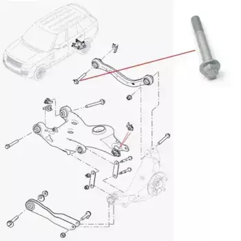 болт переднего рычага! M14x100\ Land Rover Discovery/Range Rover/Range Rover Sport 10-18 FC114206