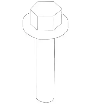 болт петли двери! M16\ Hyundai 7935921000