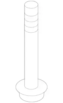 болт подвески!\ MB ML163 910105012001