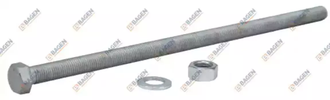 болт регулировочный! M16x2 болт+гайка 359/368 мм\ Jost 37C T920045 BAGEN