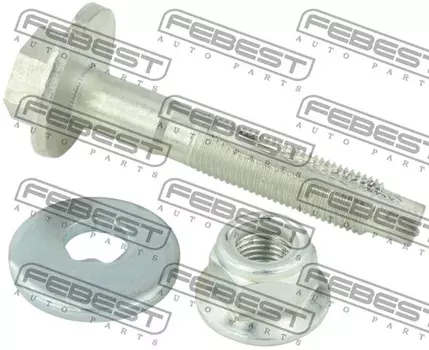 болт с эксцентриком+шайба+гайка к-кт!\ Renault Duster 09> 2429-DUSTR-KIT FEBEST
