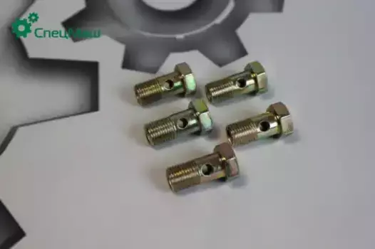 болт-штуцер крепления трубки дренажной к ТНВД! с 1 отв.,М10х1.0х21\ дв.ЯМЗ-238/7511/656/658 310122-П2 СПЕЦМАШ