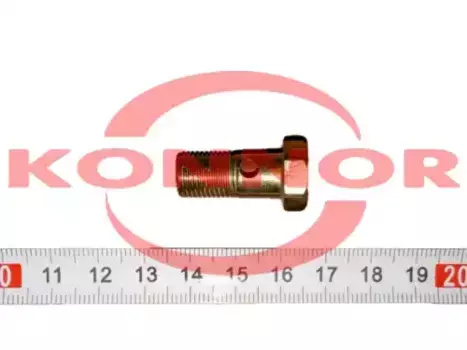 болт-штуцер крепления трубки дренажной к ТНВД! М10х1.0х21\ ЯМЗ-238/7511/656/658 310122-П29. KONNOR