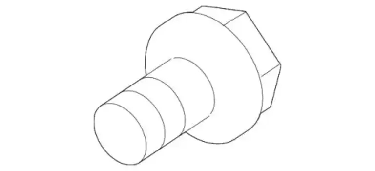 болт системы выпуска!\ Mitsubishi Galant MF241313