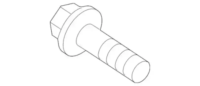 болт скобы тоpмозной! М12 \ MB W205 910 105 01 20 10