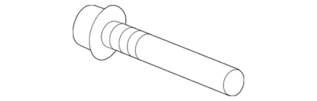 БОЛТ СУППОРТА НИЖНИЙ MAZDA CX-7 S47P33998