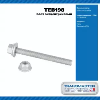 Болт TEB198 TRANSMASTER