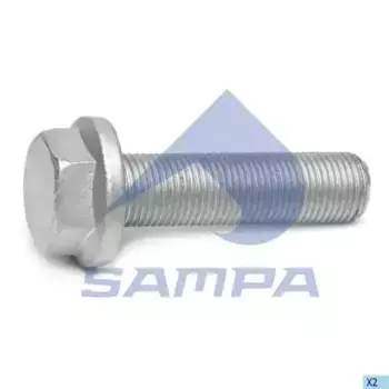 болт! тормозного диска M16x1.5x60 d19 10.9\ MB Atego 102.973 SAMPA