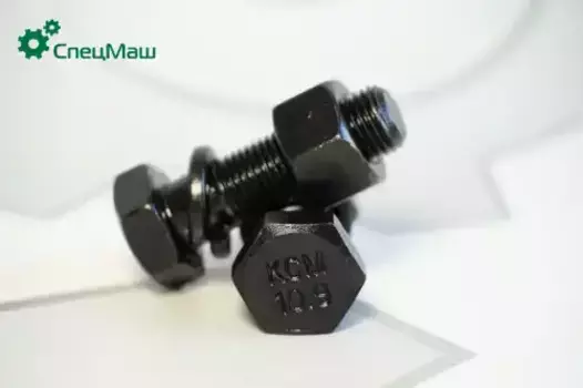 БОЛТ ВАЛА КАРДАННОГО М12x1,25x40 В СБОРЕ КАМАЗ ЕВРО 371302-250515 СПЕЦМАШ