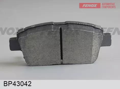 Тормозные колодки дисковые передняя ось FENOX BP43042