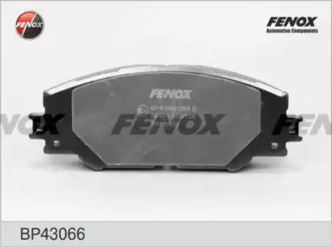 Тормозные колодки дисковые передняя ось FENOX BP43066