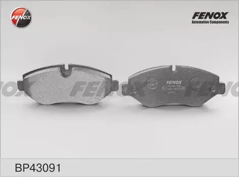 BP43091 колодки дисковые передние!\ Iveco Daily 29/35/40/45/50/60/65 06>