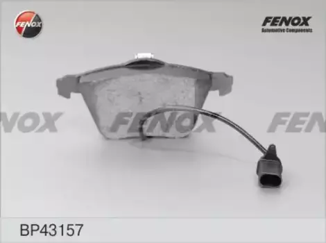 Тормозные колодки дисковые передняя ось FENOX BP43157