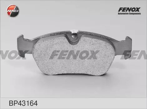 Тормозные колодки дисковые передняя ось FENOX BP43164