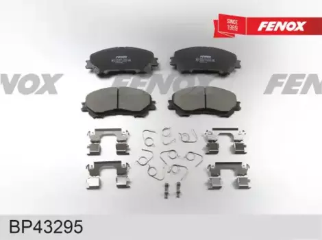 BP43295 колодки дисковые передние!\ Nissan Qashqai/X-Trail 1.6/2.0/1.6dCi 13>