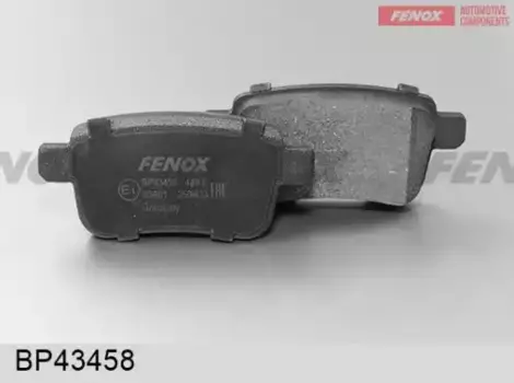 Тормозные колодки дисковые задняя ось FENOX BP43458