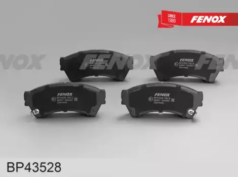 BP43528 колодки дисковые передние!\ Mazda 6 1.8/2.0/2.5 07>