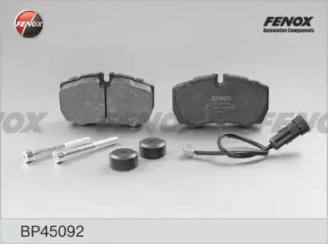 Тормозные колодки дисковые задняя ось FENOX BP45092