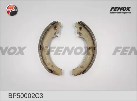 Тормозные колодки барабанные задняя ось FENOX BP50002C3