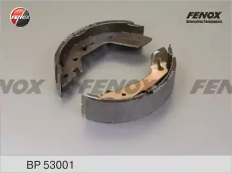 Тормозные колодки барабанные задняя ось FENOX BP53001
