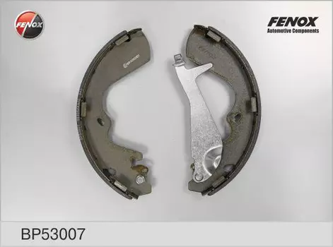 Тормозные колодки барабанные задняя ось FENOX BP53002