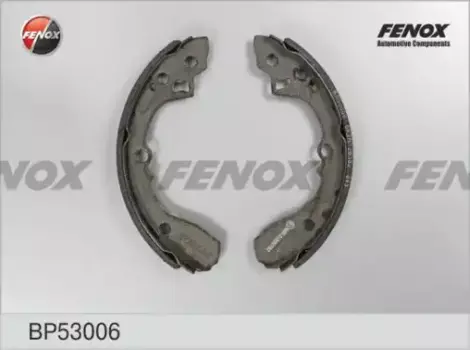Тормозные колодки барабанные задняя ось FENOX BP53006