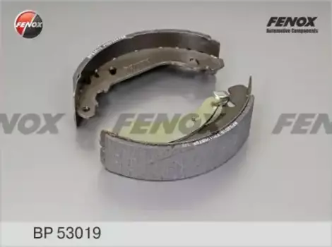 Тормозные колодки барабанные задняя ось FENOX BP53019