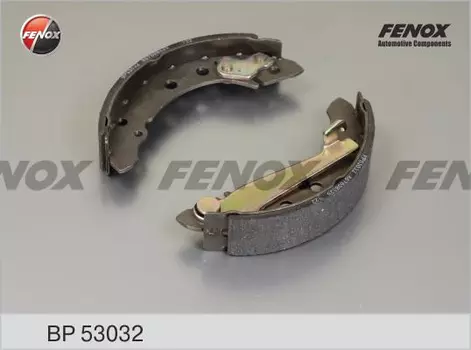 Тормозные колодки барабанные задняя ось FENOX BP53032