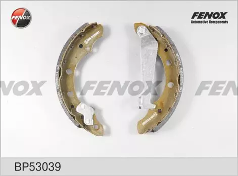 Тормозные колодки барабанные задняя ось FENOX BP53039